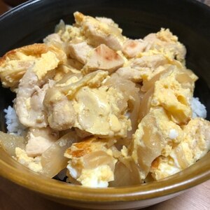 麺つゆで手軽に親子丼